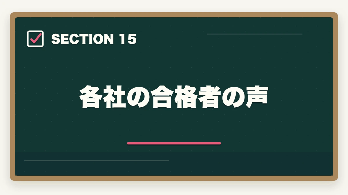 各社の合格者の声|【コスパ重視】行政書士の通信講座 安いランキング5選|有資格者が解説の図解