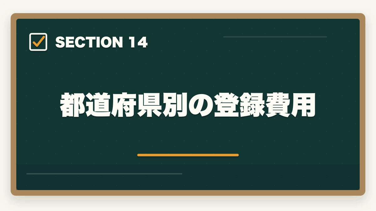 都道府県別の登録費用|行政書士に合格した後の流れ完全ガイド|登録から開業までを合格者解説【2026年】の図解