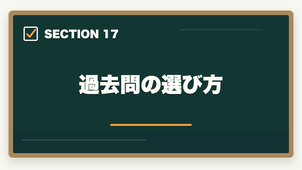 過去問の選び方|行政書士試験の過去問は何年分やるべき?合格者が周回数・年数を解説【2026年】の図解
