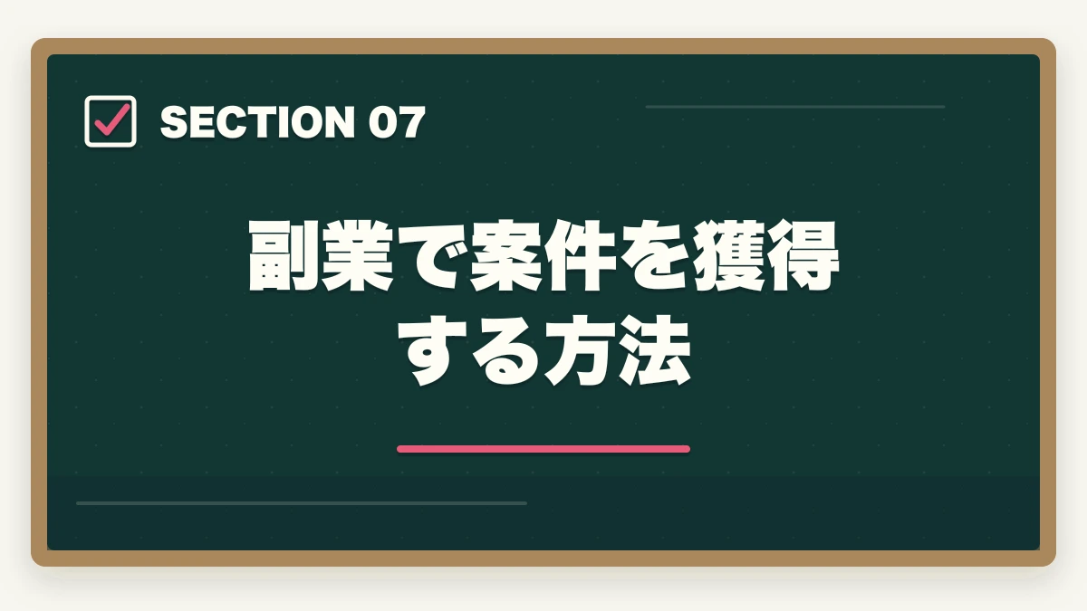 副業で案件を獲得する方法｜行政書士の副業はどう始める？月3〜30万円稼ぐ実践ガイド【2026年】の図解