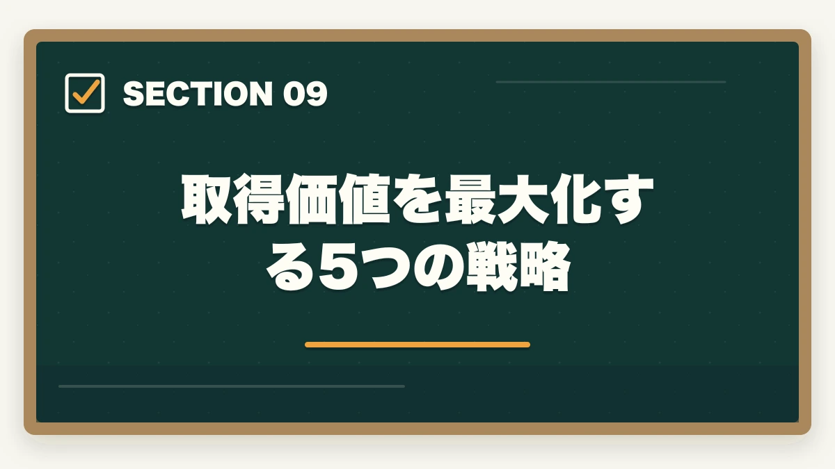取得価値を最大化する5つの戦略｜行政書士の取得価値・将来性完全分析|オワコン/食えない/コスパを合格者が徹底考察【2026年】の図解