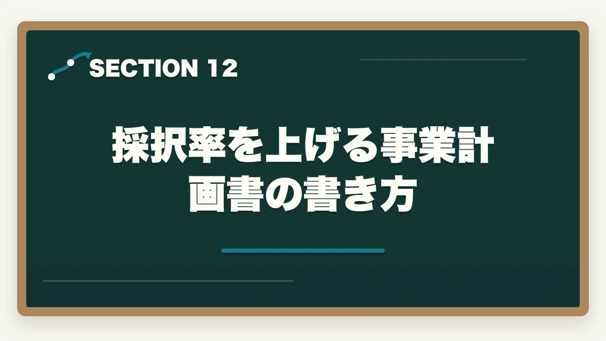 採択率を上げる事業計画書の書き方|行政書士の補助金申請支援業務完全ガイド|成功報酬20%で稼ぐ【2026年版】の図解